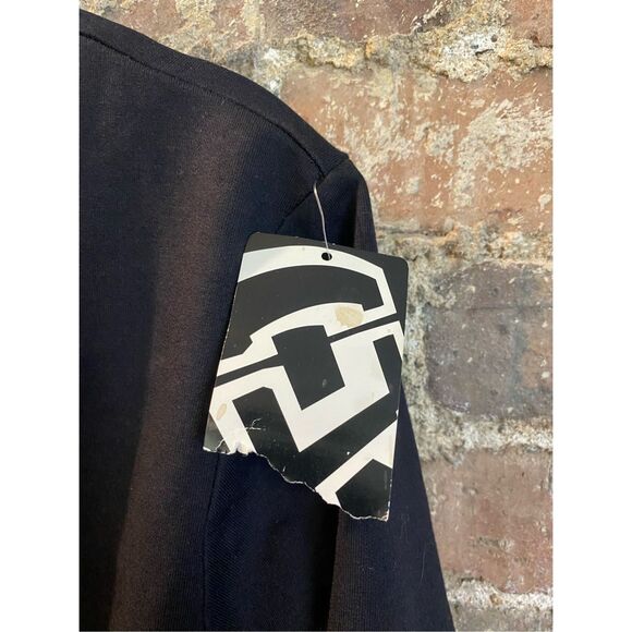 Authentic IOWA HAWKEYES Black Evelyn 3/4 Sleeve with Hawkeye Embroidered Emblem - Picture 3 of 13